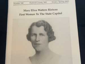 Issue #100 - Mary Eliza Watters Risteau, First Woman to the State Capitol