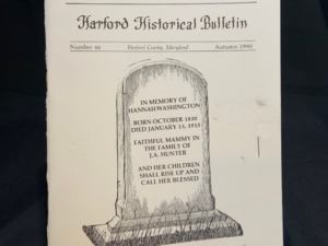 Issue #46 - In Memory of Hannah Washington