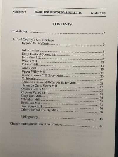 Issue #75 - Harford County’s Mill Heritage: Part 1 - Image 2