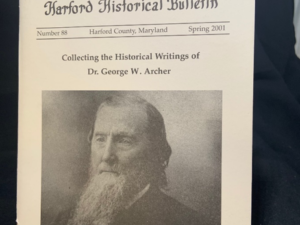 Issue #88 - Collecting the Historical Writings of Dr. George W. Archer