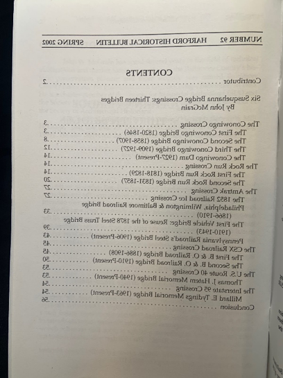 Issue #92 - Six Susquehanna Bridge Crossings: Thirteen Bridges - Image 2