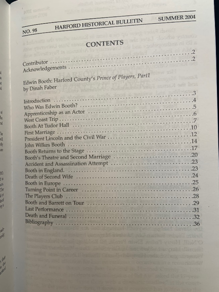 Issue #97 - Edwin Booth, Harford County’s Prince of Players: Part 1 - Image 2