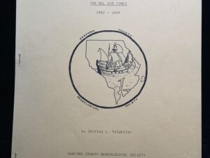 Death Notices from The Bel Air Times, 1882 - 1899