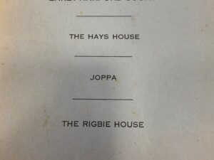 Short History of Early Harford County (Digital)